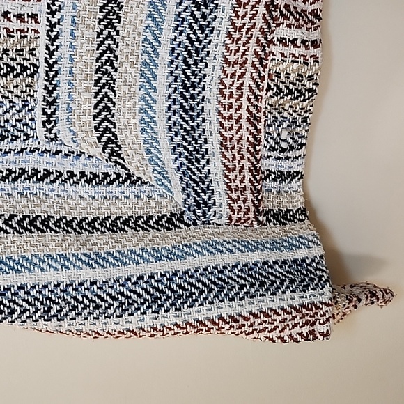 Baja  Stripe Hoodie with Front Pocket Multicolor Coogi  Size Meduim - Picture 16 of 16